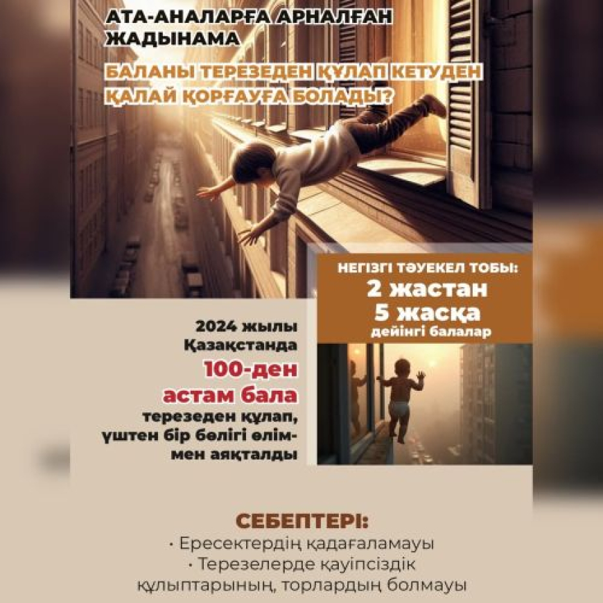 Назар! Ашық терезелер!